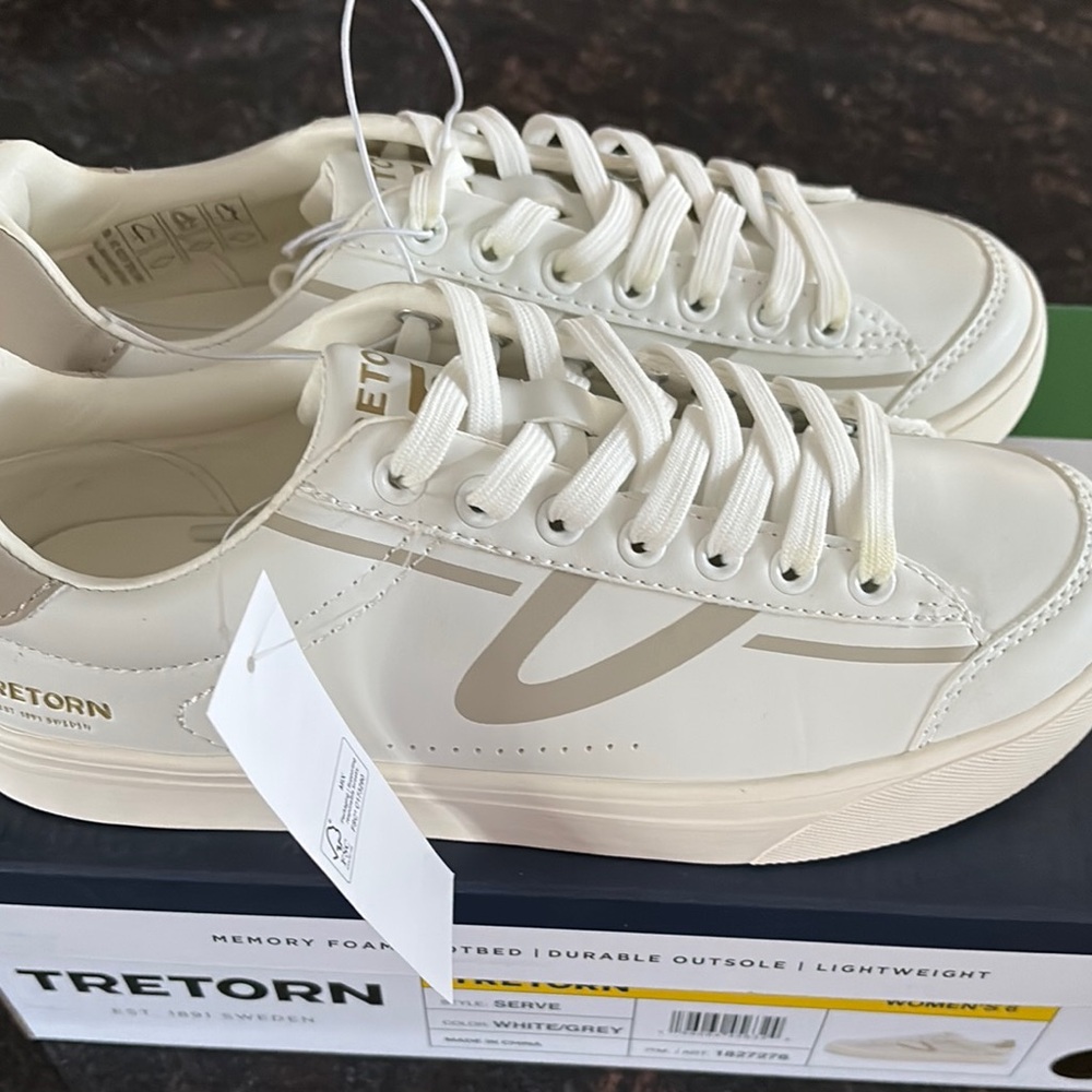 Tretorn White Sneakers